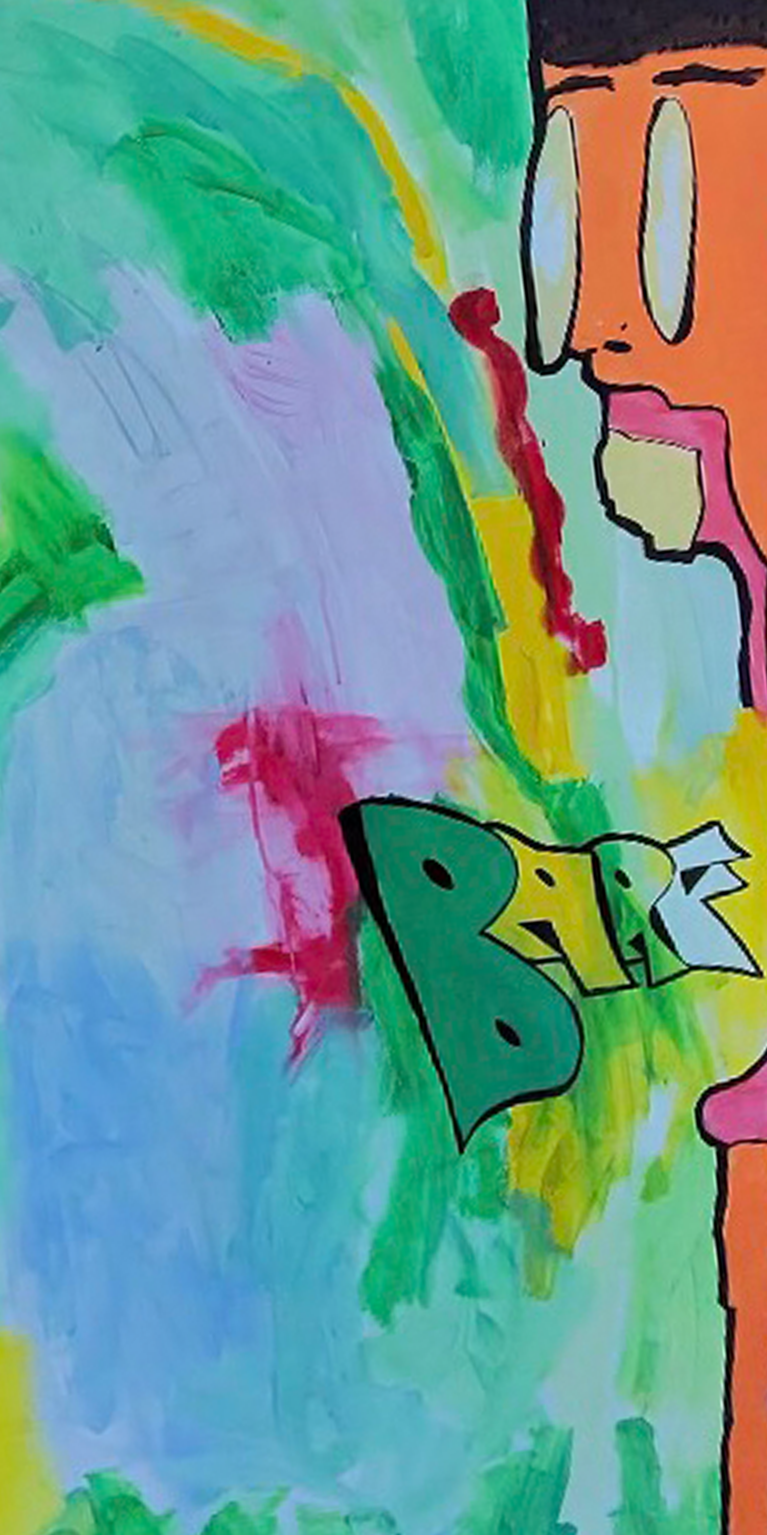 glitch graffiti artwork